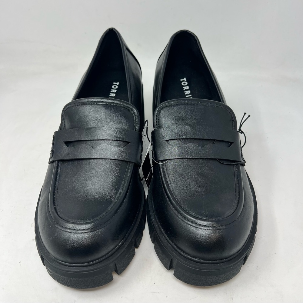 torrid Black Chunky Penny Loafers 11WW - Picture 2 of 9